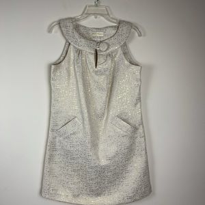 Bb Dakota metallic Christmas holiday dress